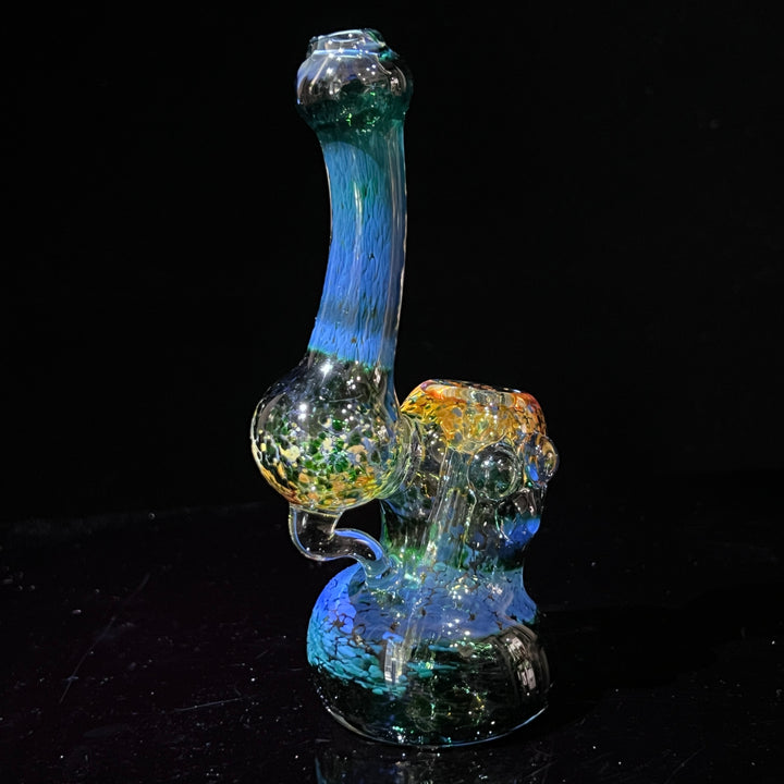 Smooth as Frit Bubbler Glass Pipe Sable Haze   