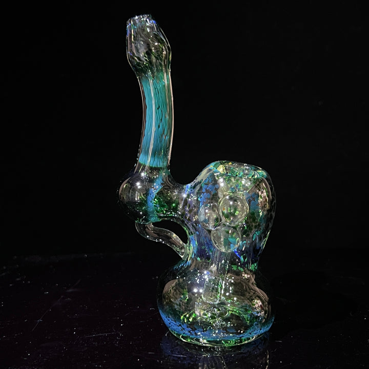 Smooth as Frit Bubbler Glass Pipe Sable Haze   