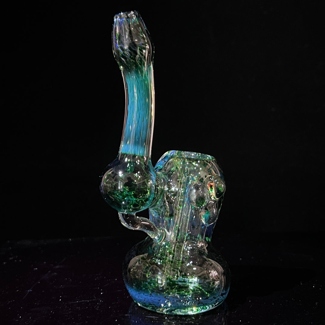 Smooth as Frit Bubbler Glass Pipe Sable Haze   