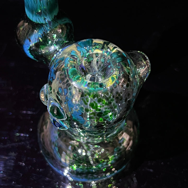 Smooth as Frit Bubbler Glass Pipe Sable Haze   