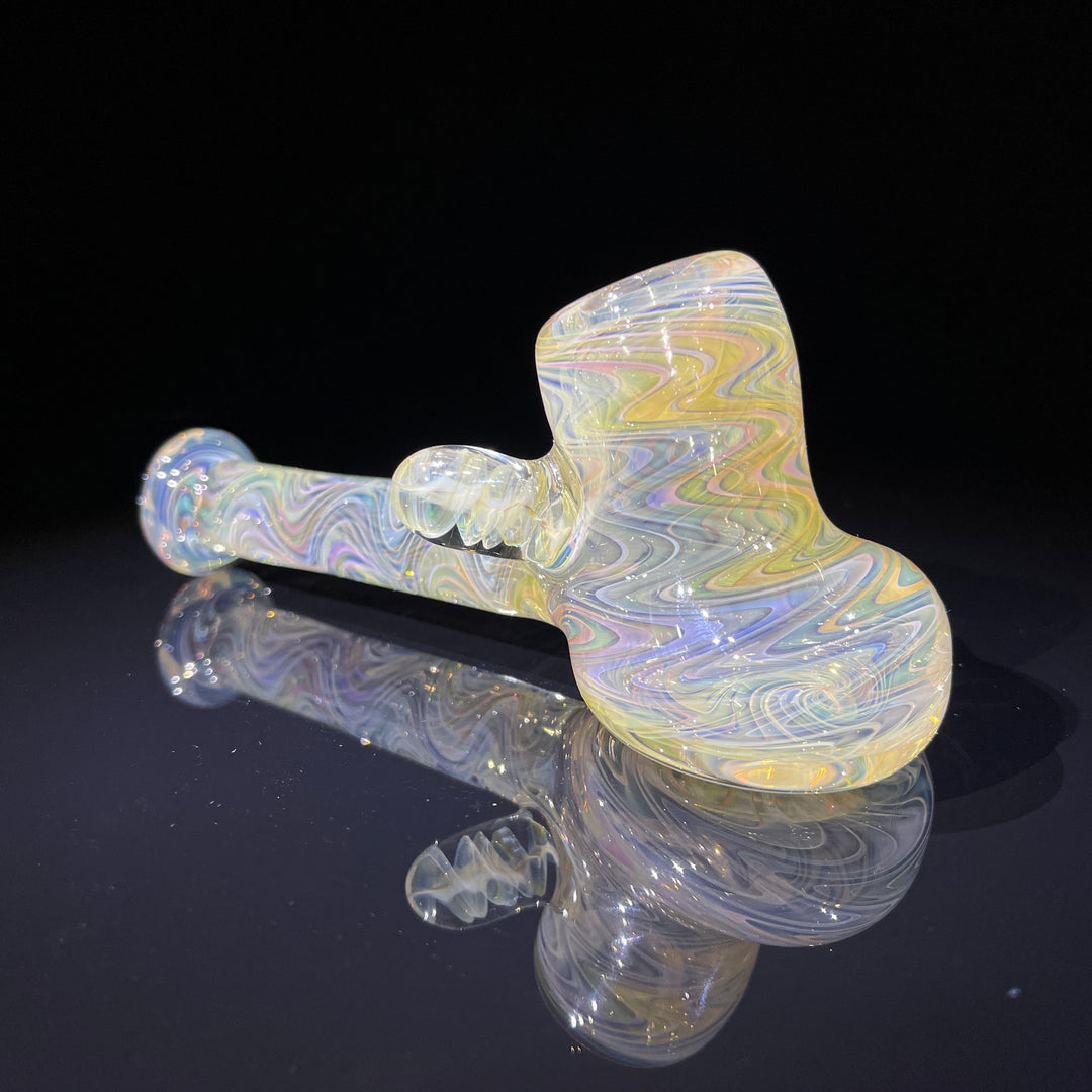 Twisted Fume Hammer Glass Pipe Zafa Glass