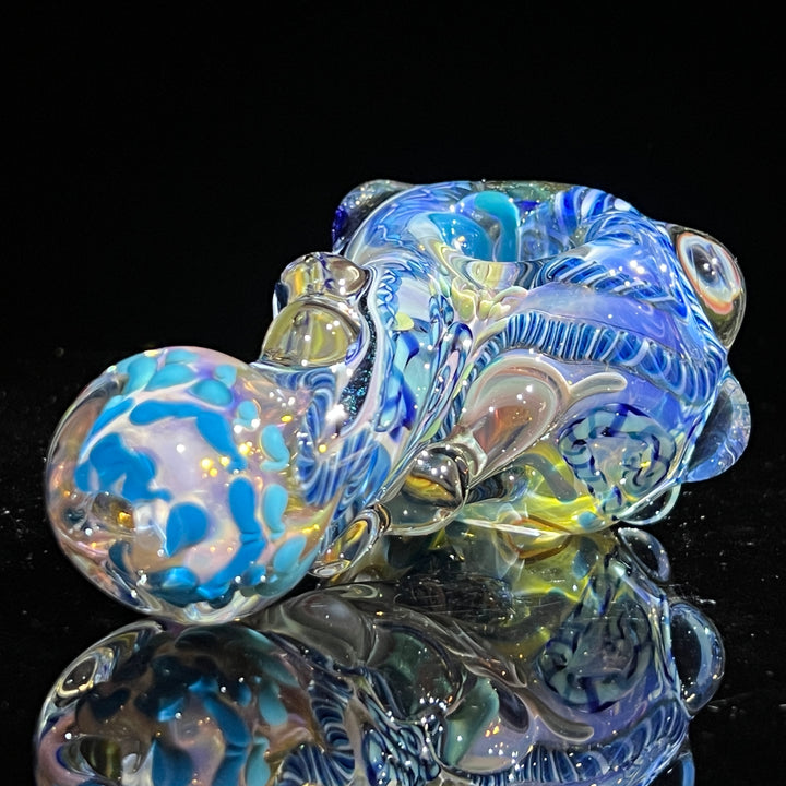 Thick and Twisted Wig Wag Pipe Glass Pipe Molten Imagination