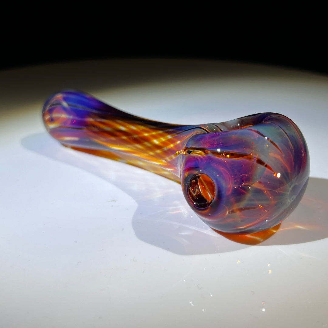 Leftie Purple Creek Pipe Glass Pipe Taggart Glass   