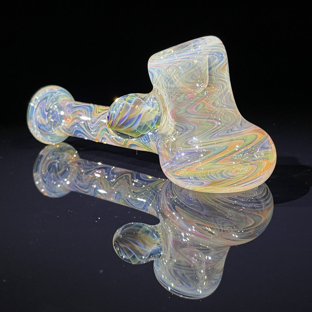 Twisted Fume Hammer Glass Pipe Zafa Glass