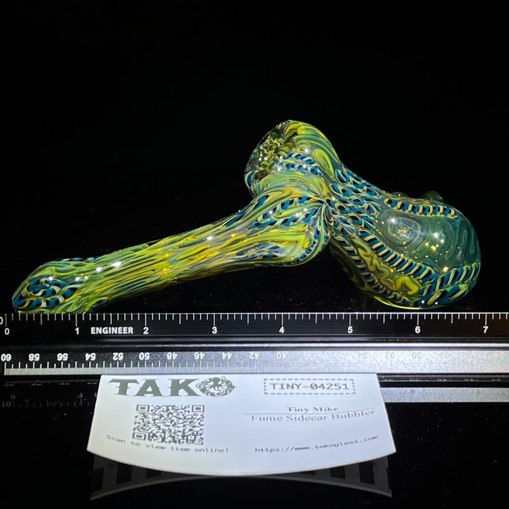 Fume Sidecar Bubbler Glass Pipe Tiny Mike   