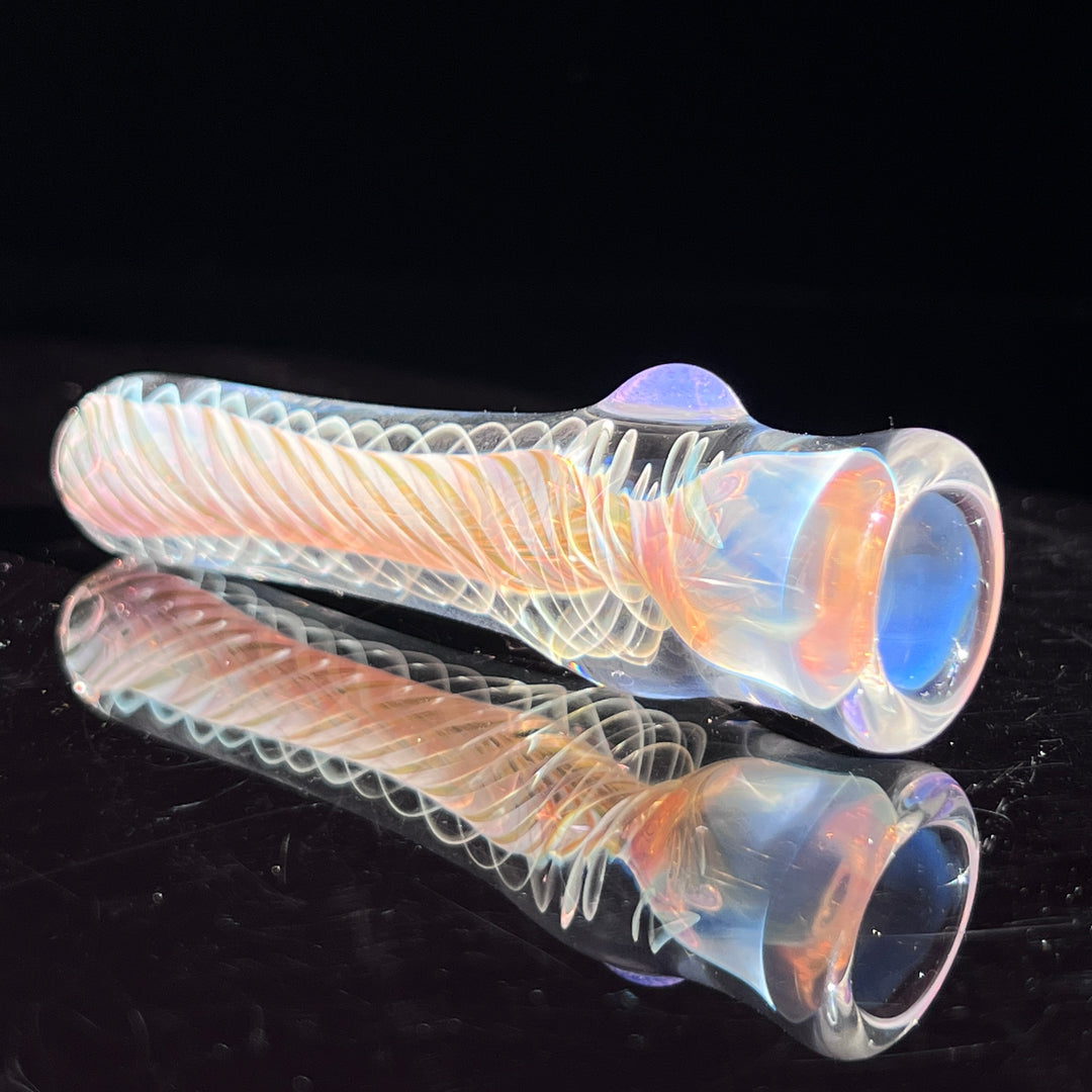 Thick Fume Chillum Glass Pipe Chuck Glass   