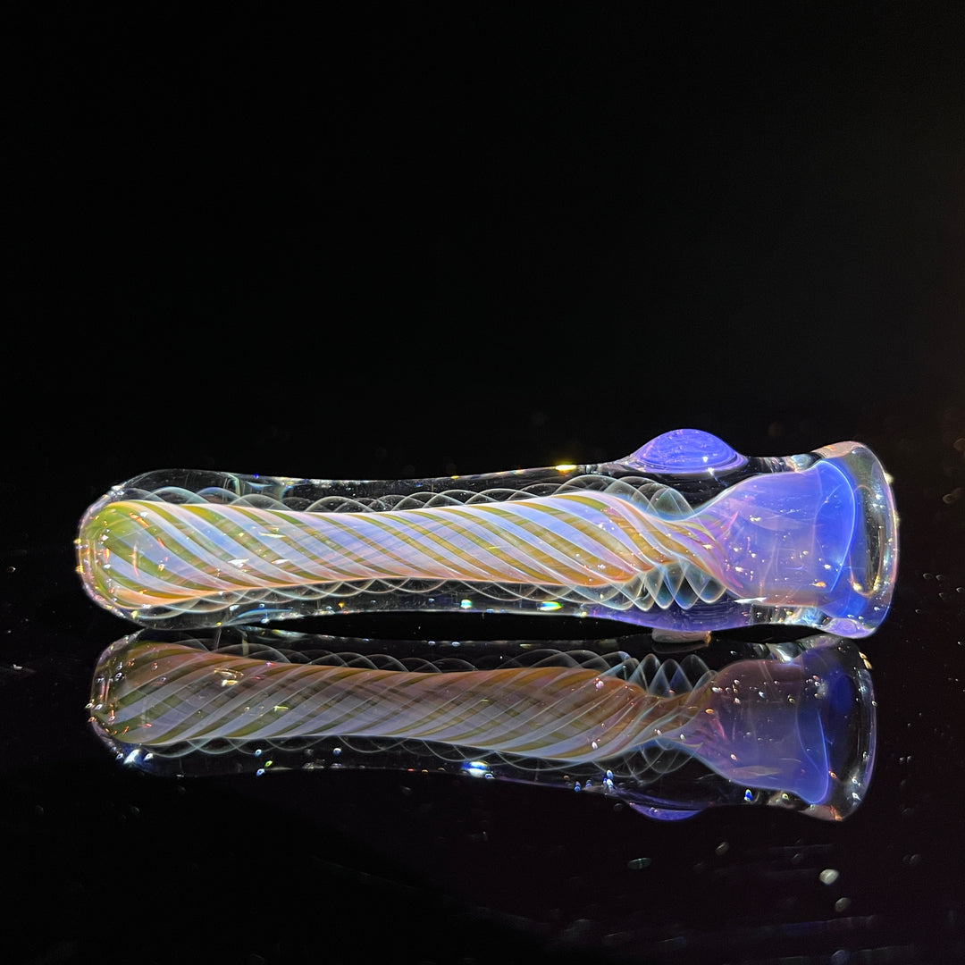 Thick Fume Chillum Glass Pipe Chuck Glass   