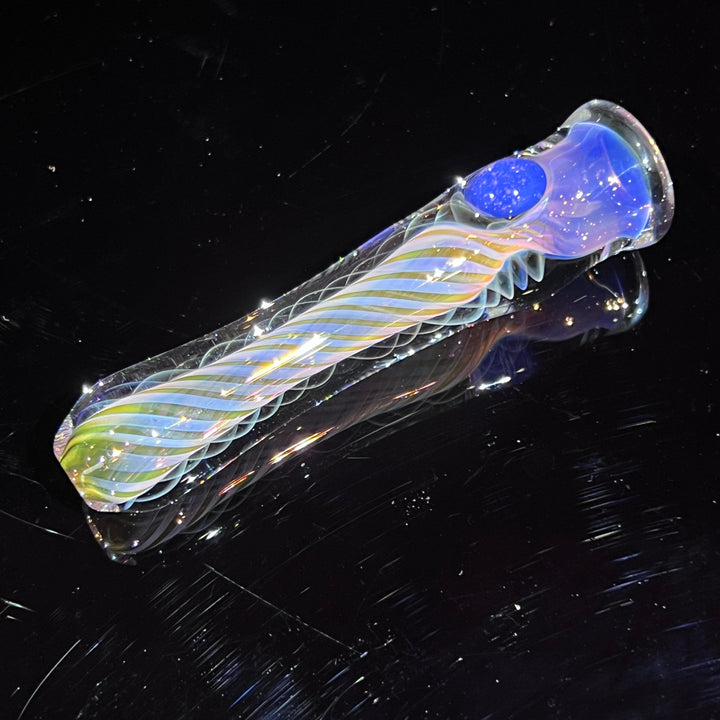 Thick Fume Chillum Glass Pipe Chuck Glass   