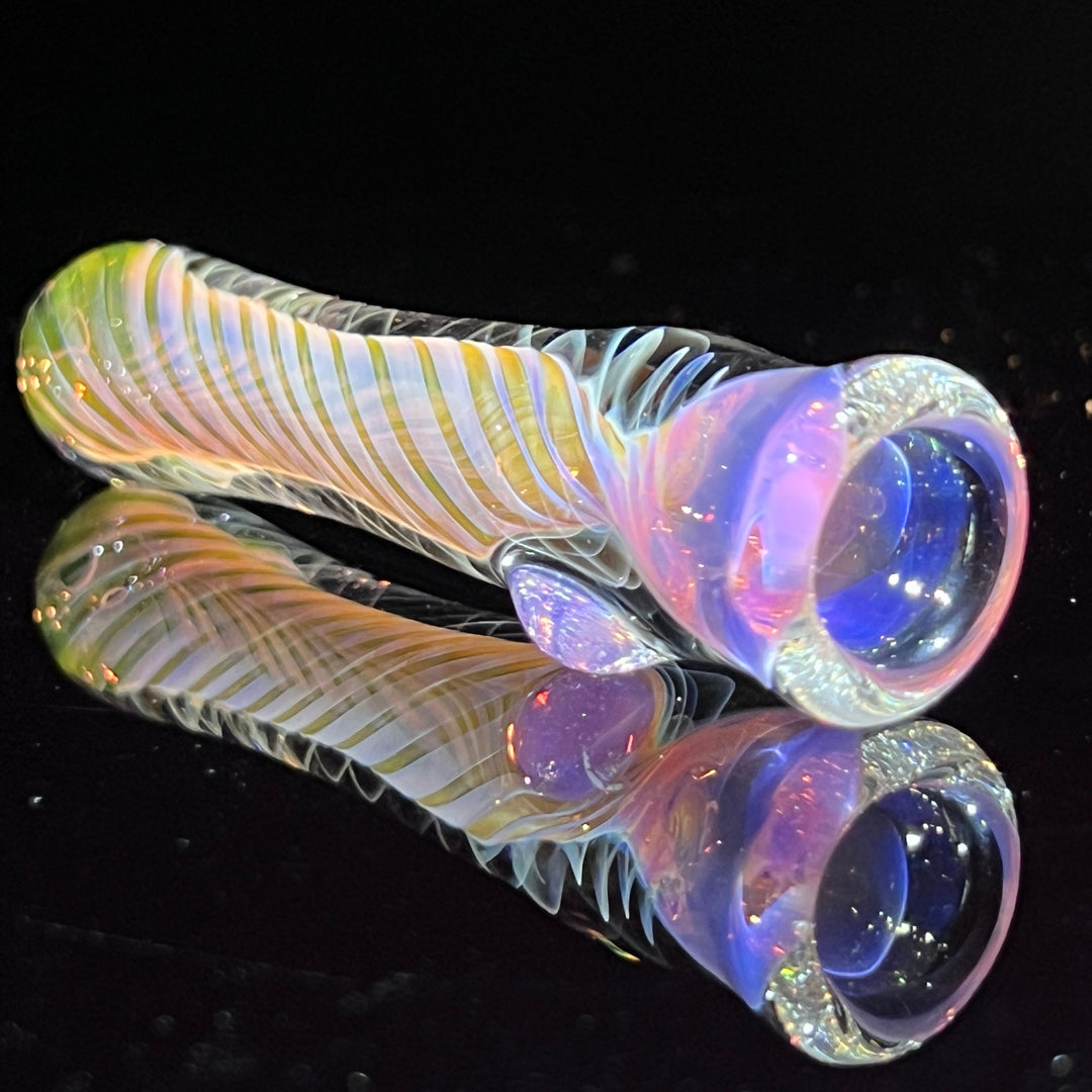 Thick Fume Chillum Glass Pipe Chuck Glass   