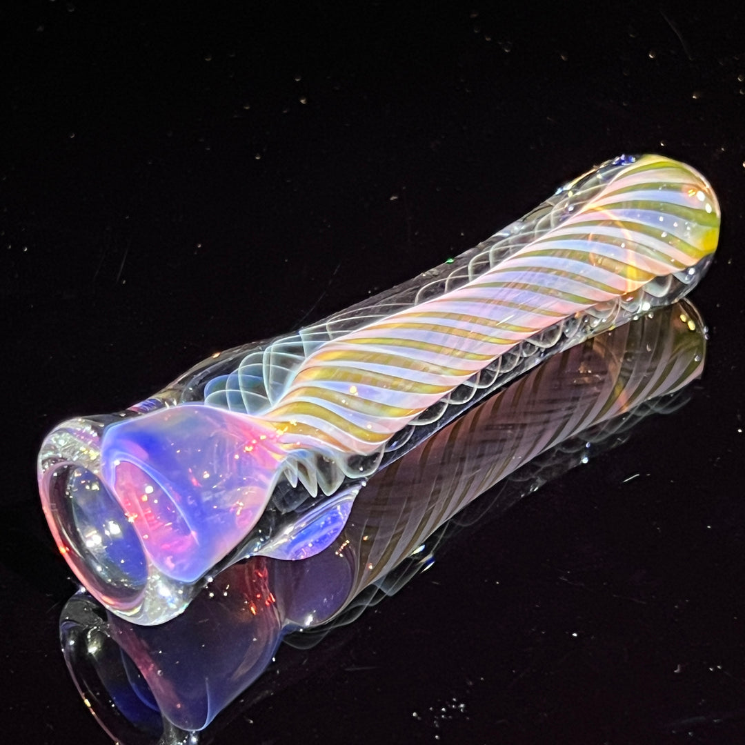 Thick Fume Chillum Glass Pipe Chuck Glass   