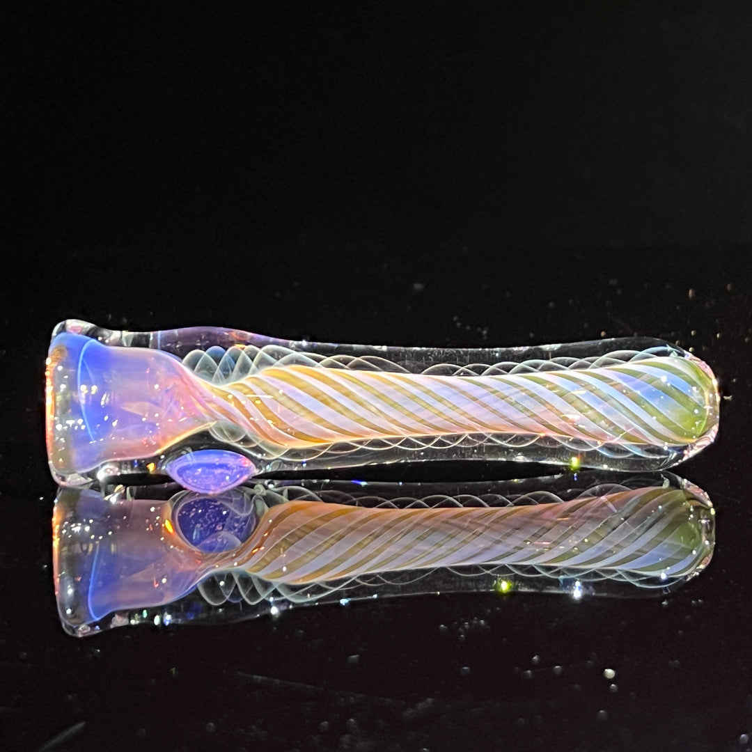 Thick Fume Chillum Glass Pipe Chuck Glass   