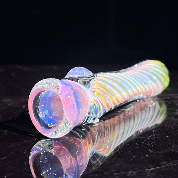 Thick Fume Chillum Glass Pipe Chuck Glass   