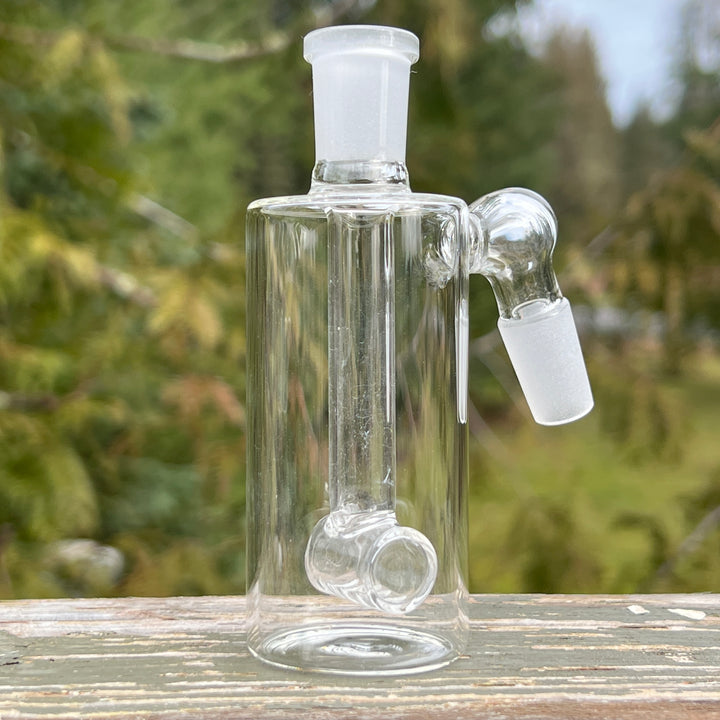 14mm Barrel Perc Ash Catcher Glass Pipe TG