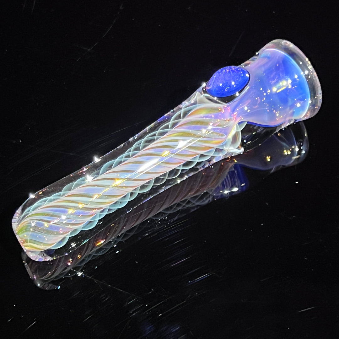 Thick Fume Chillum Glass Pipe Chuck Glass   