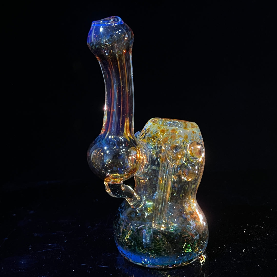 Smooth as Frit Bubbler Glass Pipe Sable Haze   