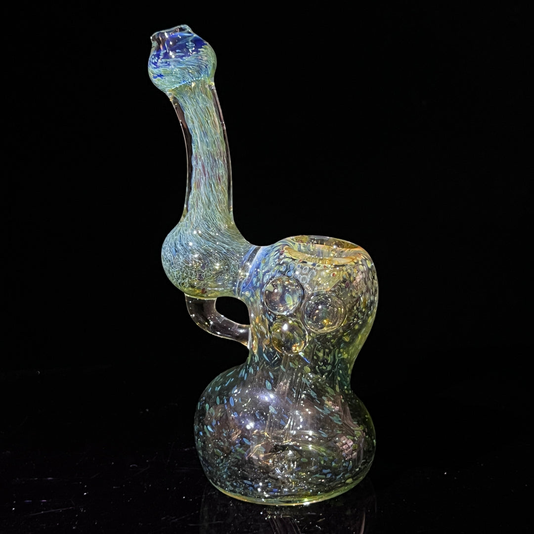 Smooth as Frit Bubbler Glass Pipe Sable Haze   