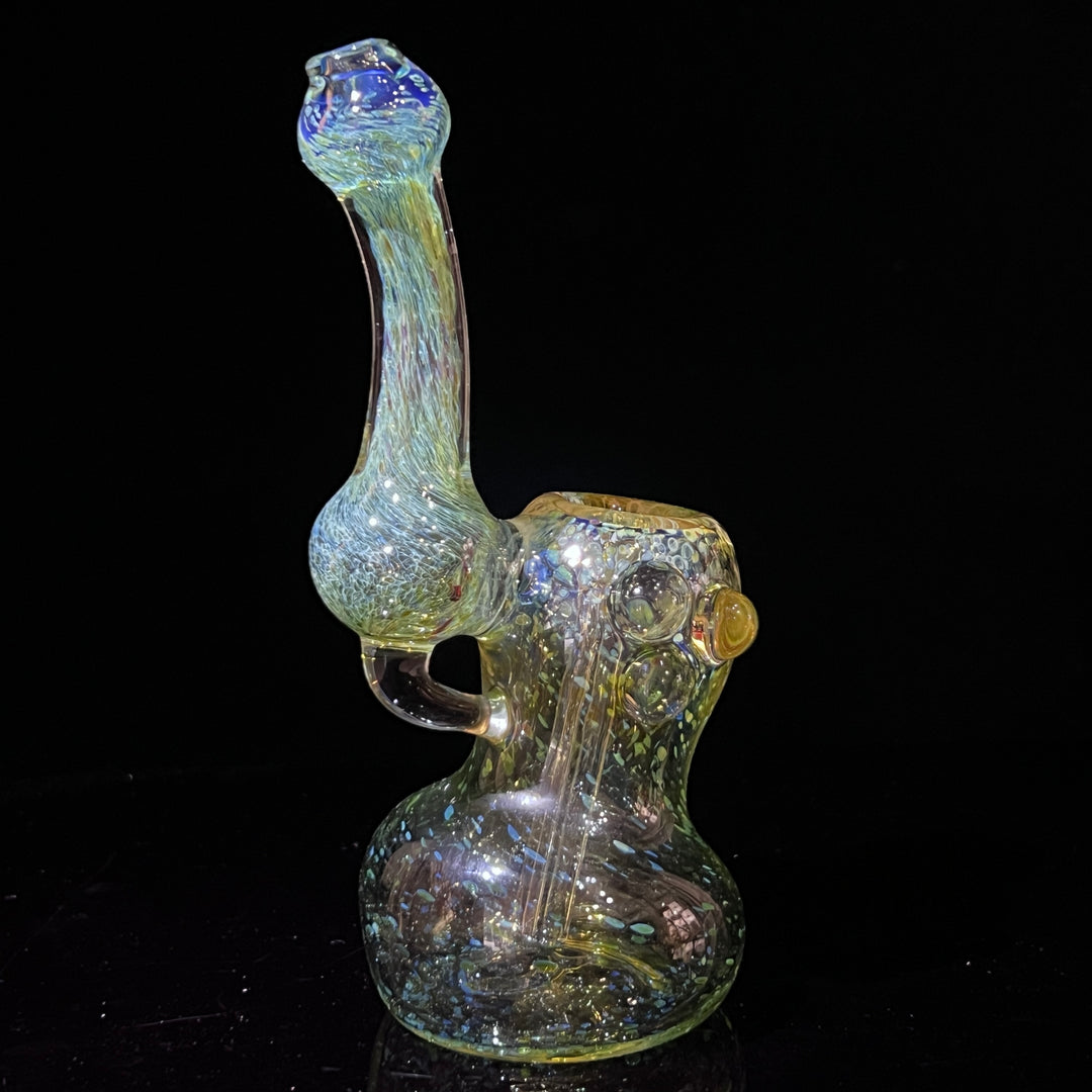 Smooth as Frit Bubbler Glass Pipe Sable Haze   