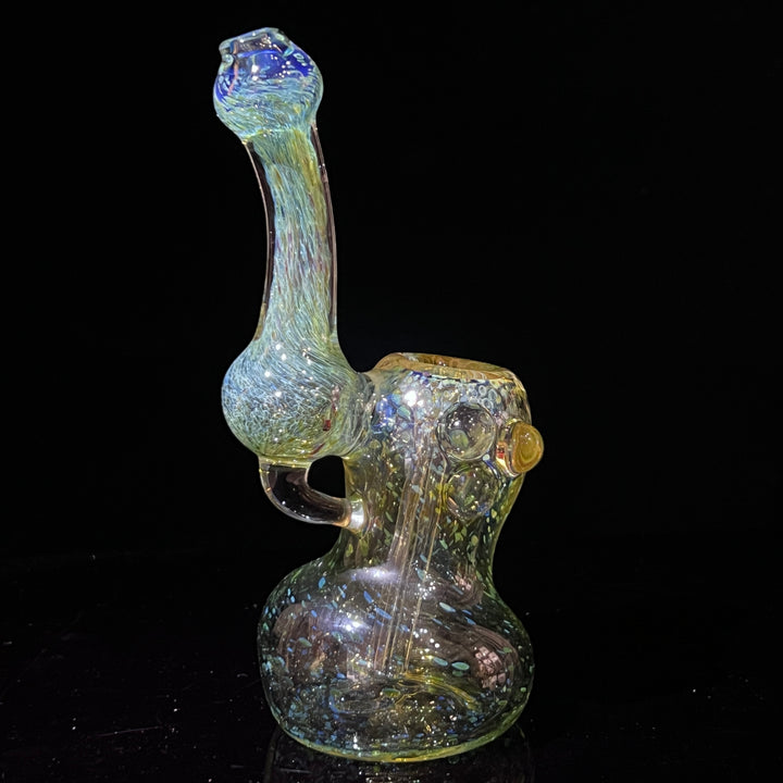 Smooth as Frit Bubbler Glass Pipe Sable Haze   