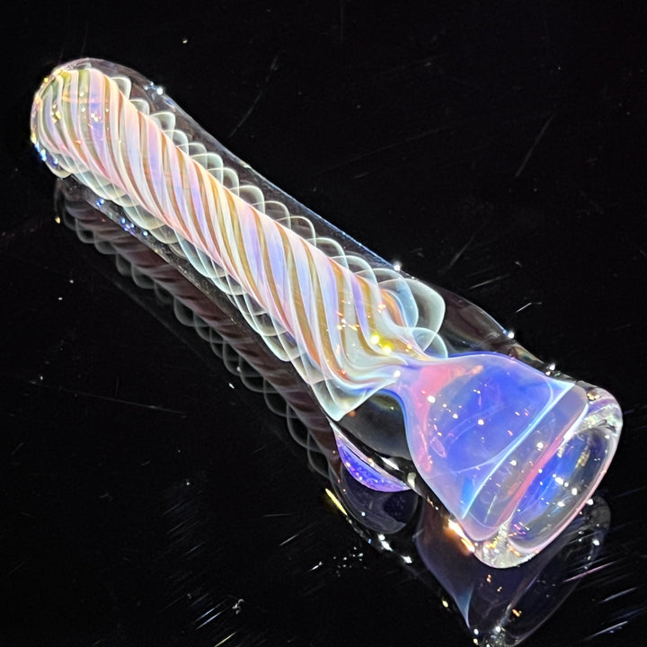 Thick Fume Chillum Glass Pipe Chuck Glass   