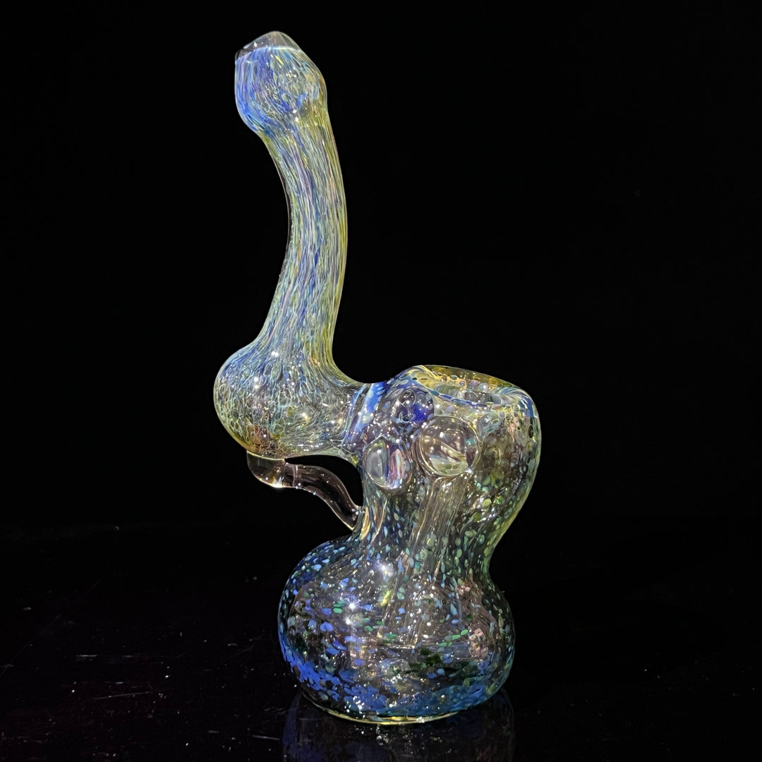 Smooth as Frit Bubbler Glass Pipe Sable Haze   