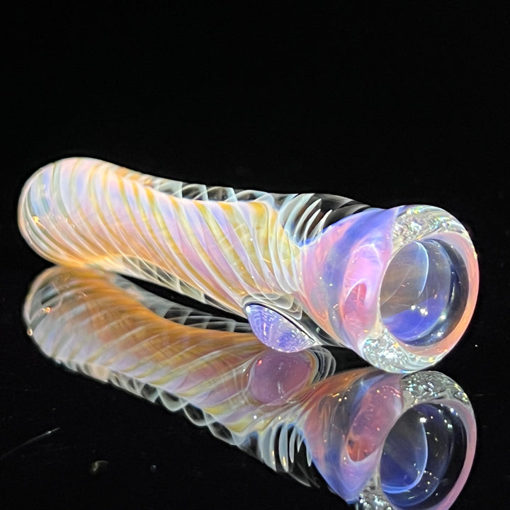 Thick Fume Chillum Glass Pipe Chuck Glass   