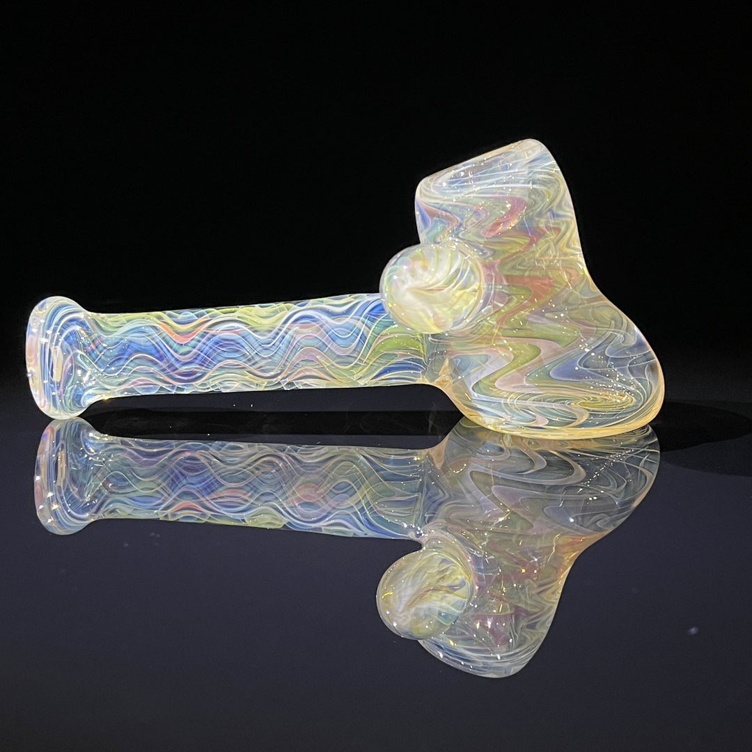 Twisted Fume Hammer Glass Pipe Zafa Glass