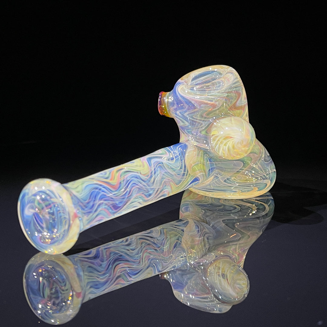 Twisted Fume Hammer Glass Pipe Zafa Glass