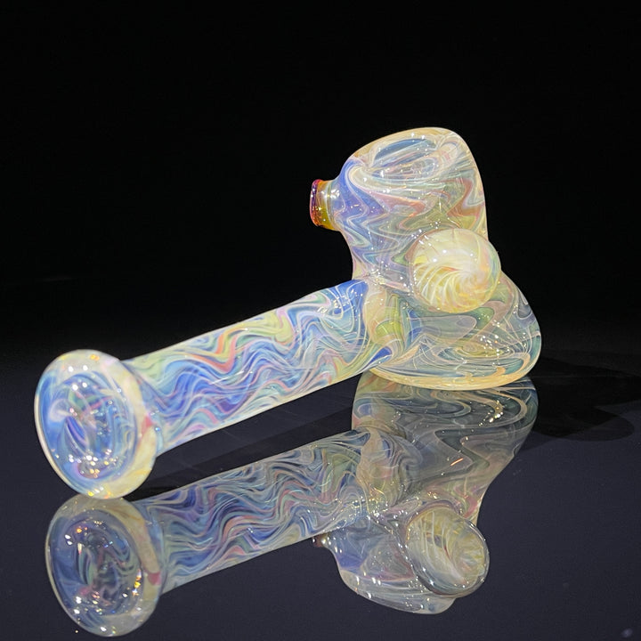 Twisted Fume Hammer Glass Pipe Zafa Glass