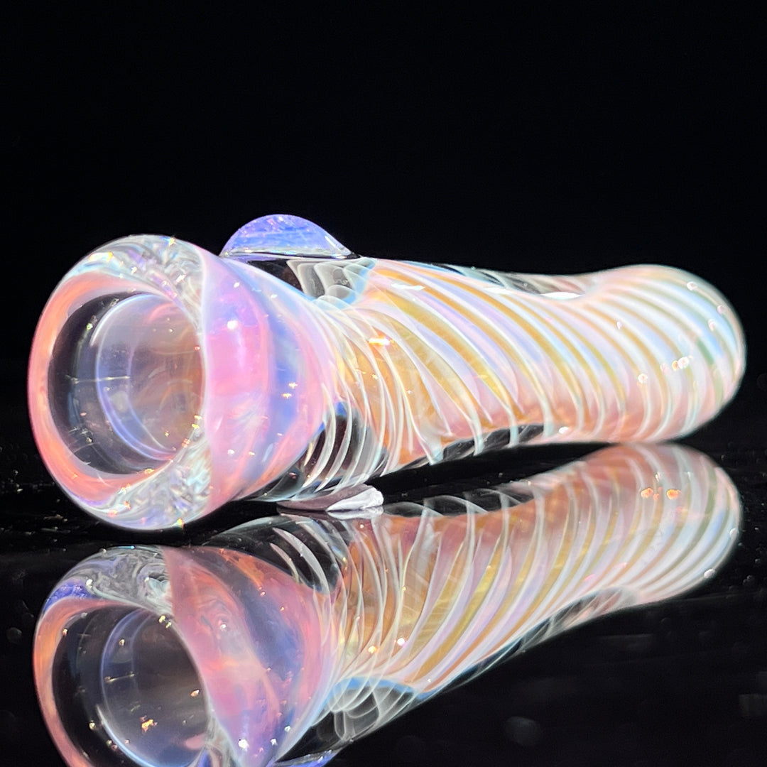 Thick Fume Chillum Glass Pipe Chuck Glass   