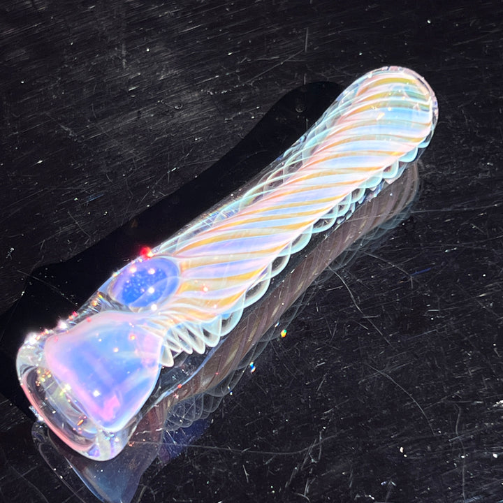 Thick Fume Chillum Glass Pipe Chuck Glass   