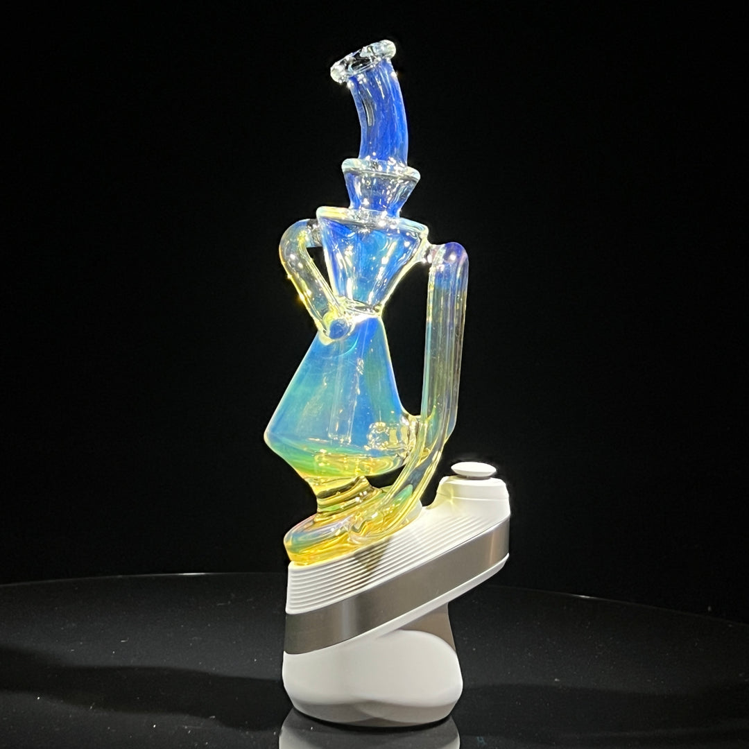 Puffco Peak Fumed Recycler Attachment Glass Pipe TG