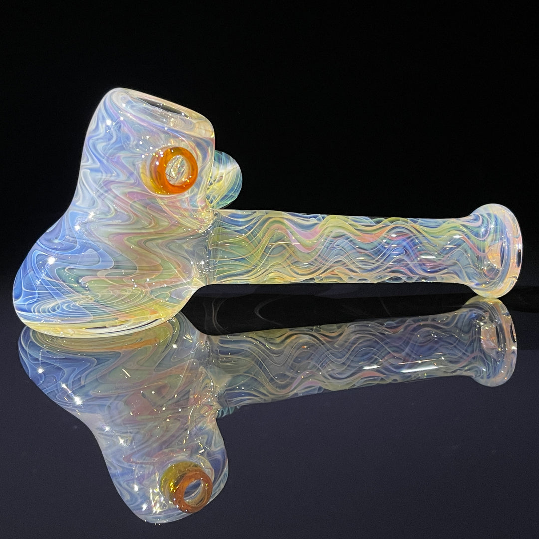 Twisted Fume Hammer Glass Pipe Zafa Glass