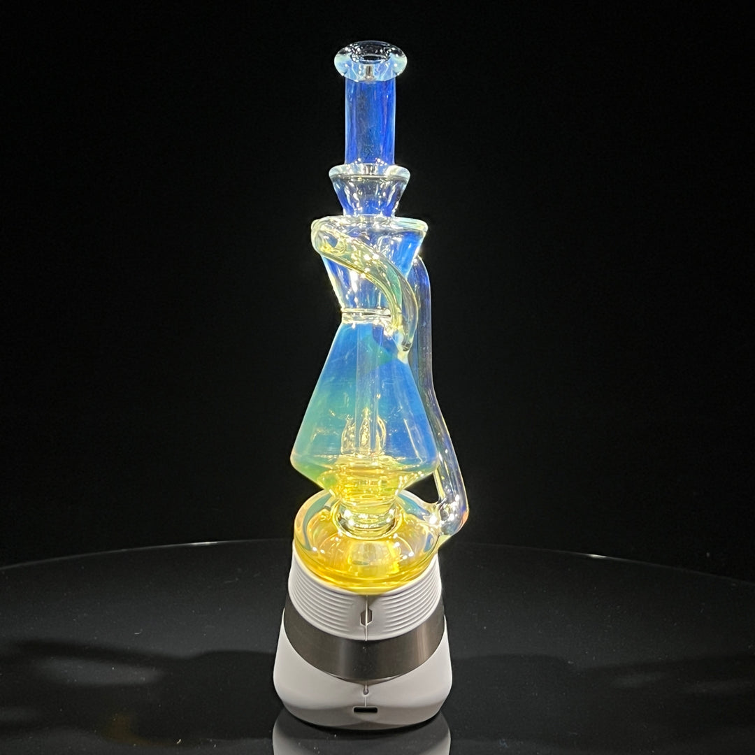 Puffco Peak Fumed Recycler Attachment Glass Pipe TG