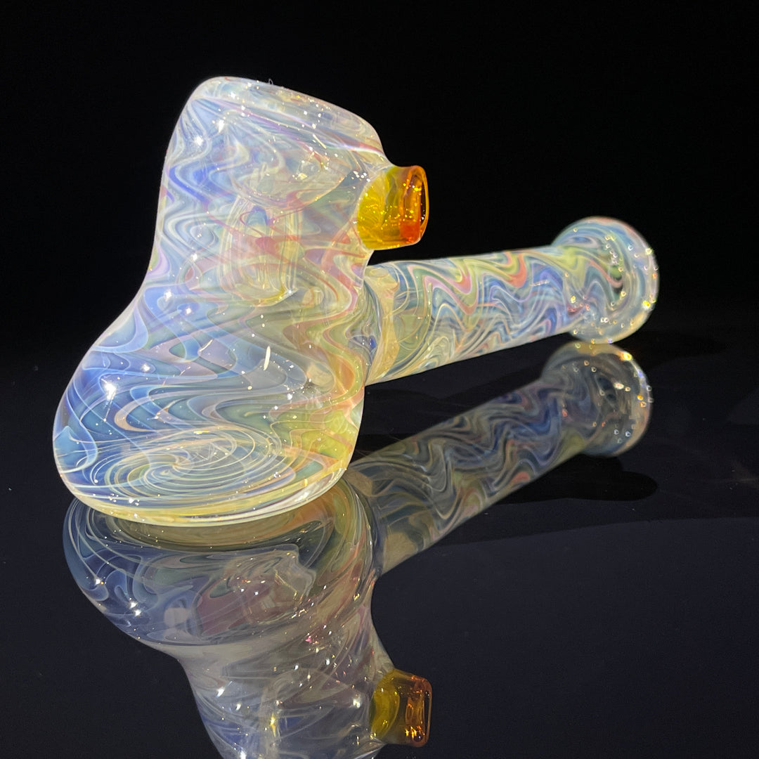 Twisted Fume Hammer Glass Pipe Zafa Glass