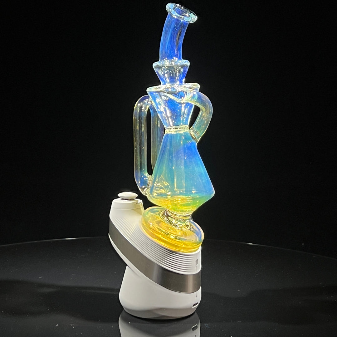 Puffco Peak Fumed Recycler Attachment Glass Pipe TG