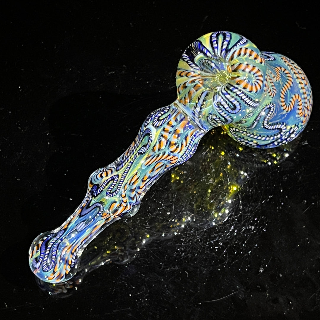 Inside Out Hammer Bubbler Glass Pipe Tiny Mike