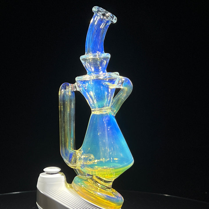 Puffco Peak Fumed Recycler Attachment Glass Pipe TG