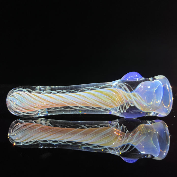 Thick Fume Chillum Glass Pipe Chuck Glass   