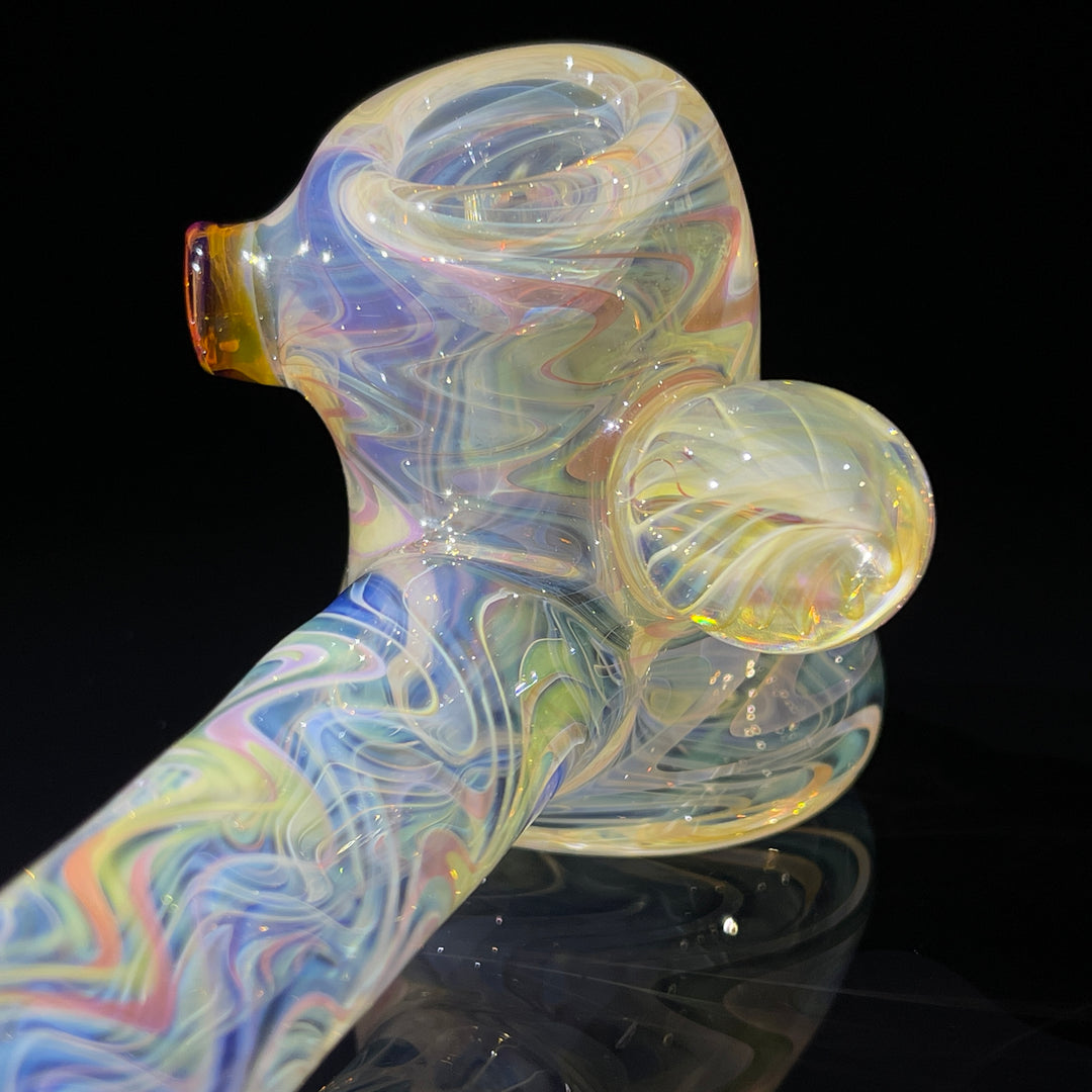 Twisted Fume Hammer Glass Pipe Zafa Glass