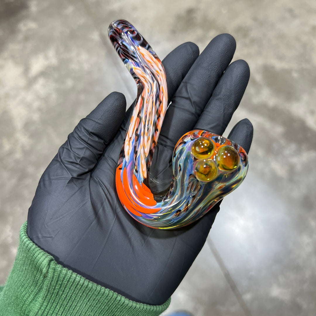 Color Inside Out Sherlock Glass Pipe Tiny Mike   