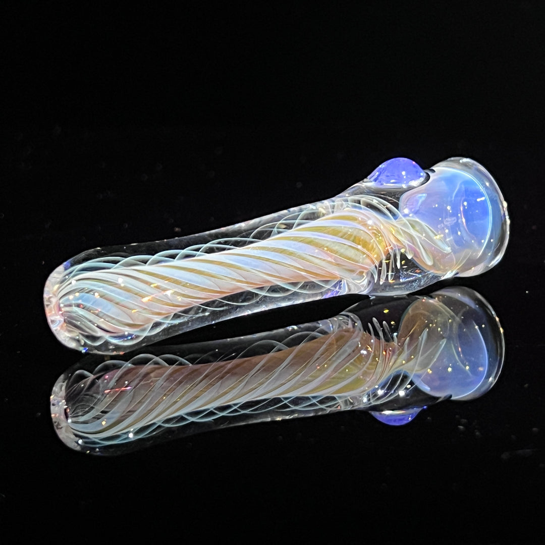 Thick Fume Chillum Glass Pipe Chuck Glass   