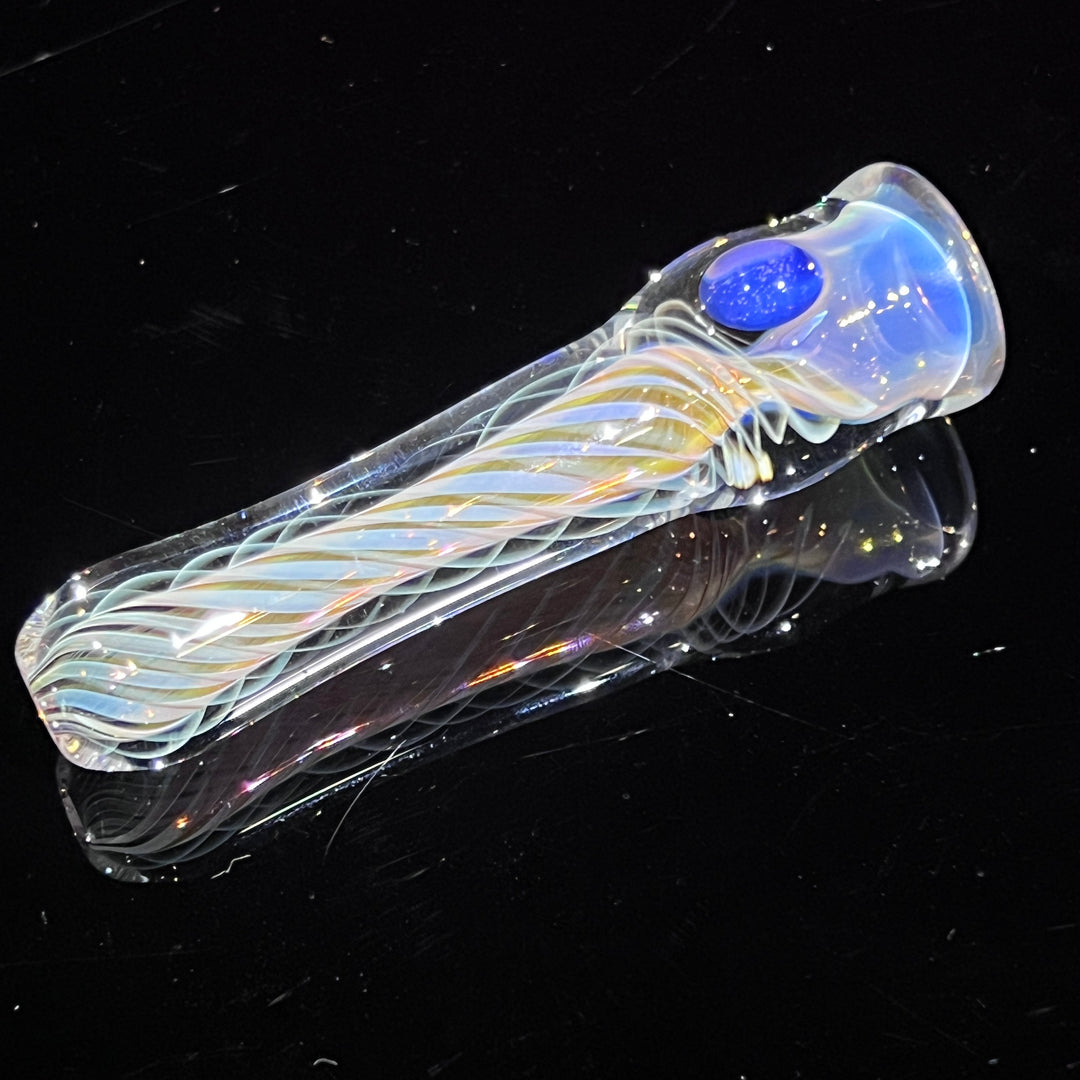 Thick Fume Chillum Glass Pipe Chuck Glass   