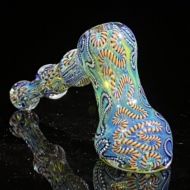 Inside Out Hammer Bubbler Glass Pipe Tiny Mike