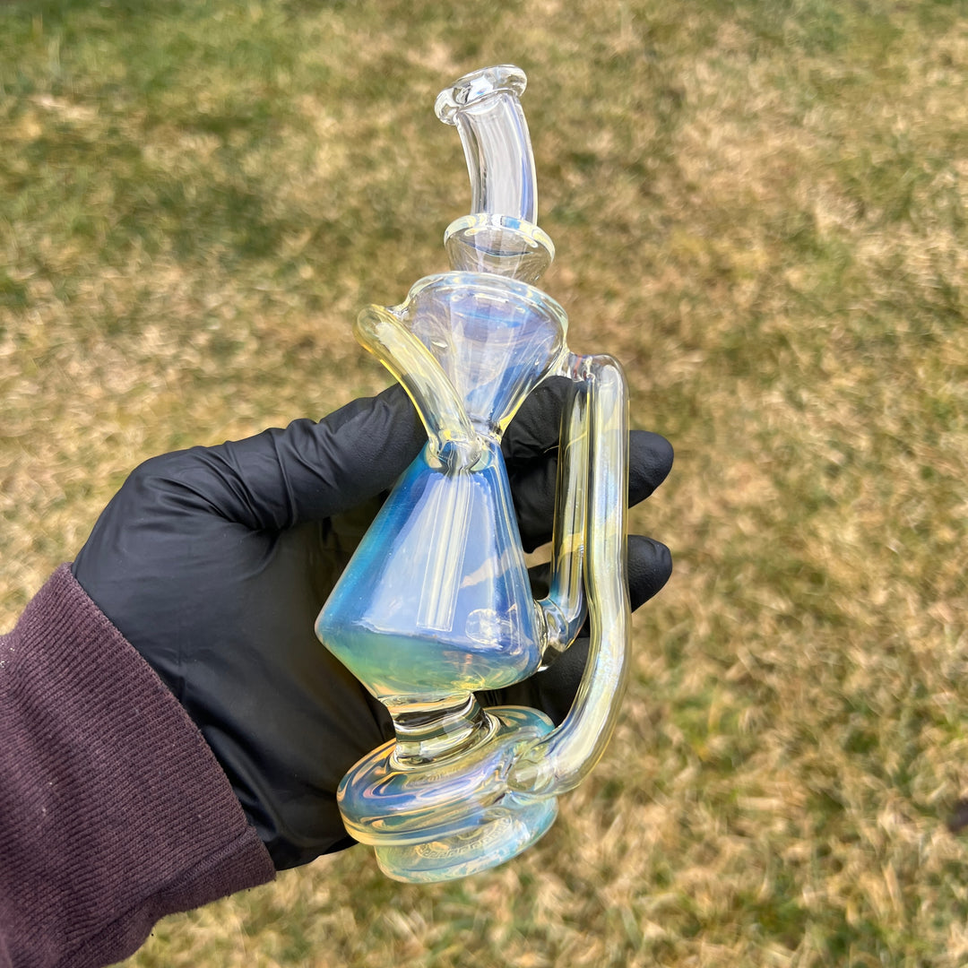 Puffco Peak Fumed Recycler Attachment Glass Pipe TG