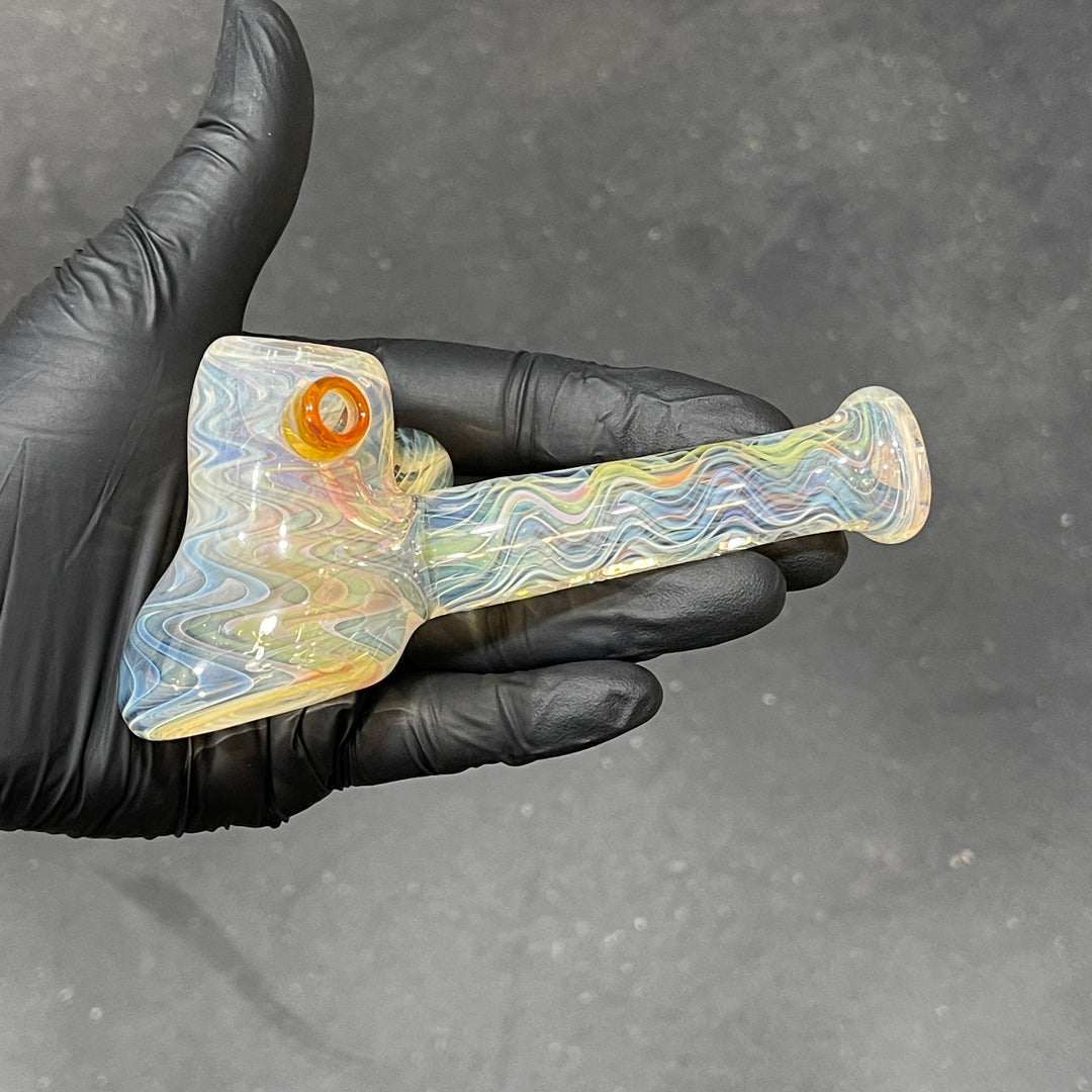 Twisted Fume Hammer Glass Pipe Zafa Glass