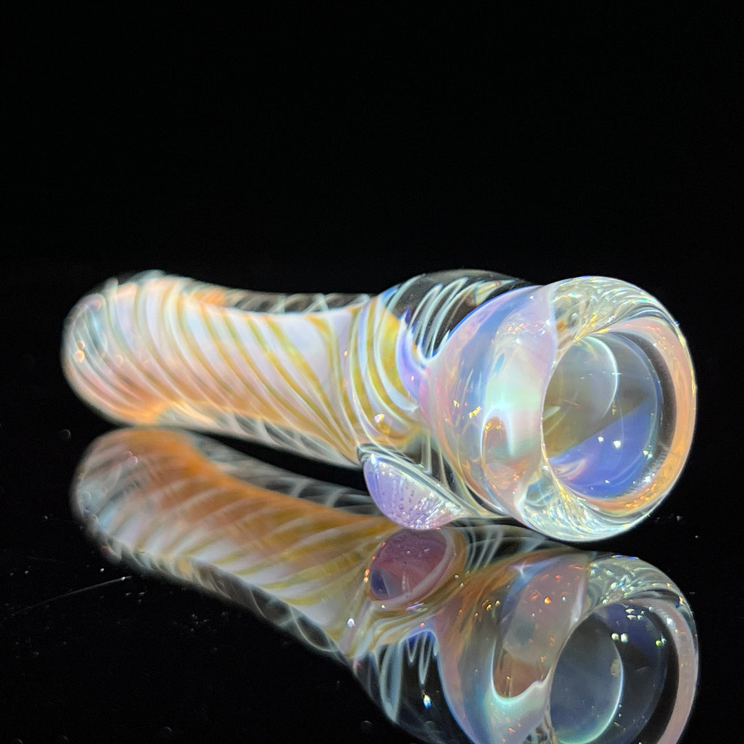 Thick Fume Chillum Glass Pipe Chuck Glass   