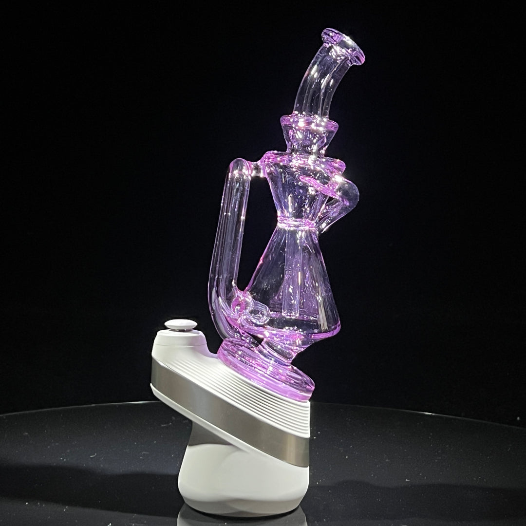 Puffco Peak Purple Recycler Attachment Glass Pipe TG