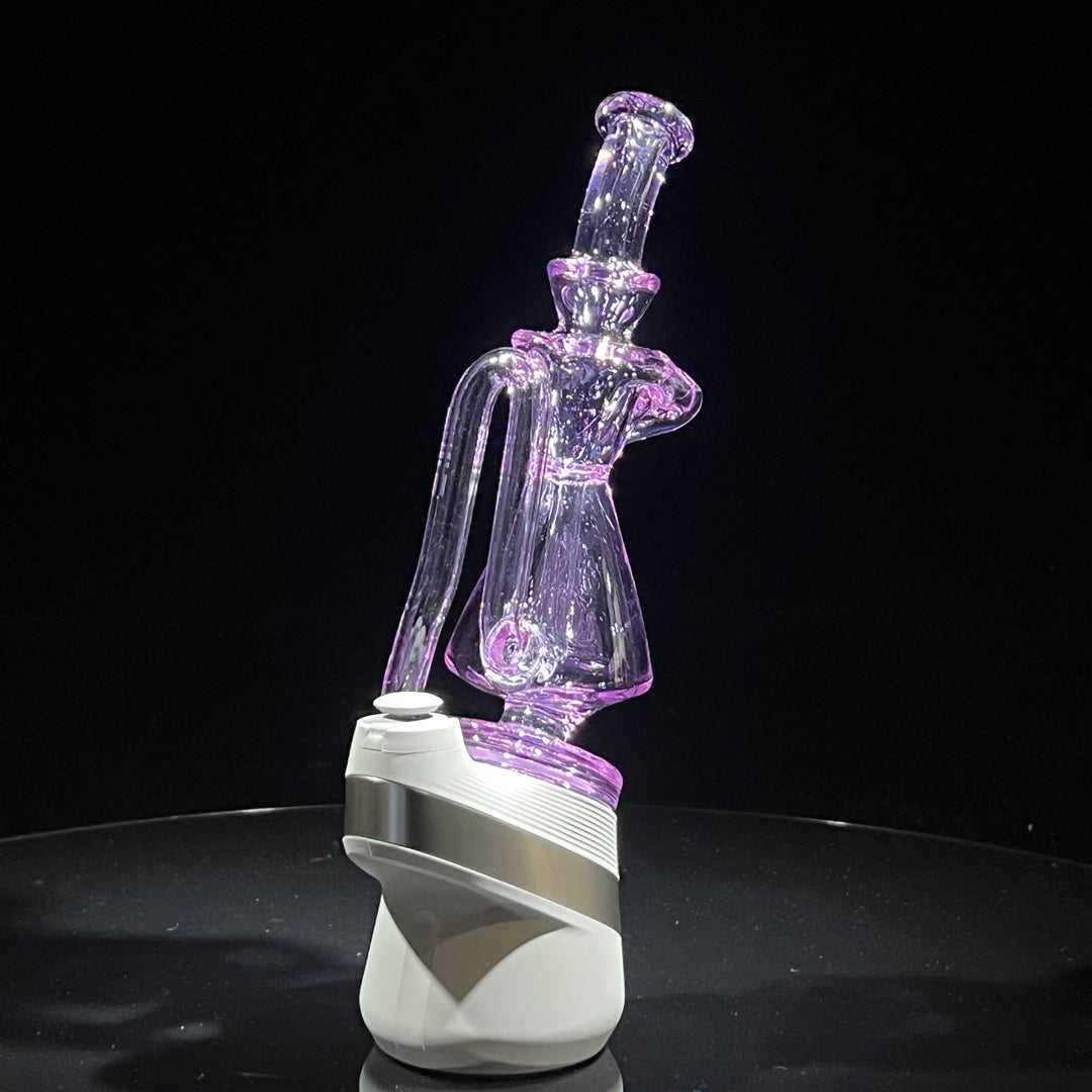 Puffco Peak Purple Recycler Attachment Glass Pipe TG