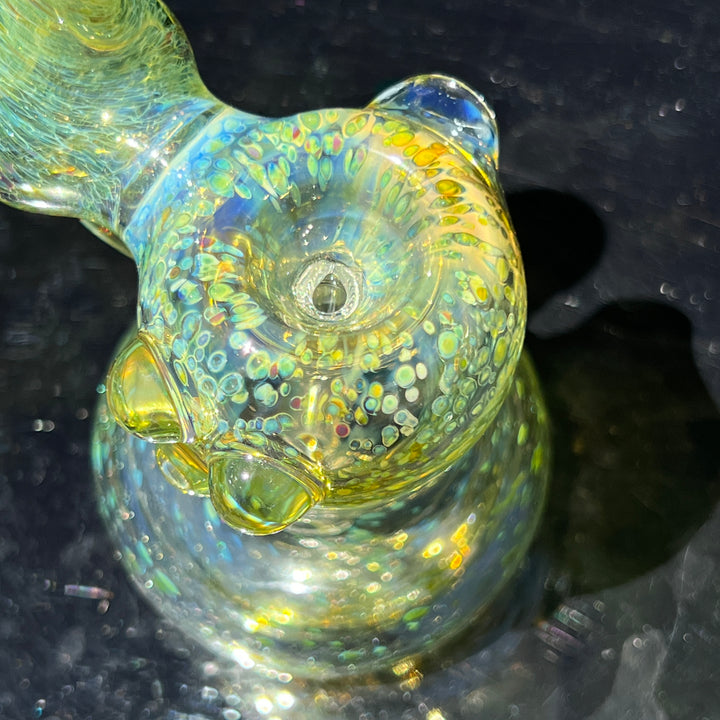 Smooth as Frit Bubbler Glass Pipe Sable Haze   