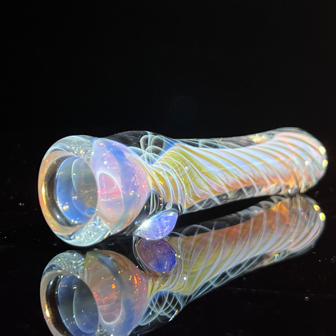 Thick Fume Chillum Glass Pipe Chuck Glass   